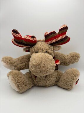 Pier 1 Imports Patches the Moose Retired Christmas Plush Stuffie (SKU: 787TO)